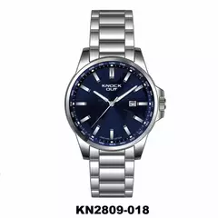 Reloj Knock Out KN2809-018 malla de metal con calendario para caballero - comprar online