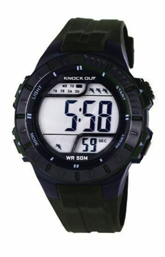 Reloj Knock Out KN8167-037 malla de caucho digital para caballero - comprar online