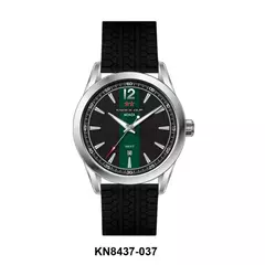 Reloj Knock Out KN8437-037 malla de caucho negro con calendario para caballero - comprar online