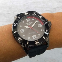 Reloj Knock Out KN8446-033 malla de caucho negro para caballero en internet