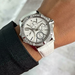 RELOJ SEIKO SRLZ89P1 MALLA DE CUERO CON CRISTALES SWAROVSKI GRAND LUXURY PARA DAMA - comprar online