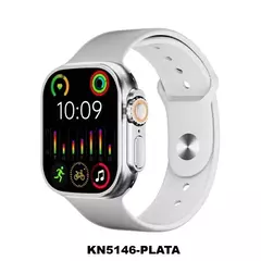 Reloj Smartwatch Knock Out KN5146 blanco unisex + set con 10 mallas de silicona en internet
