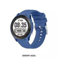 Reloj Smartwatch Knock Out KN5159 malla de silicona azul unisex - comprar online