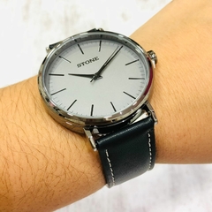 Reloj Stone ST1145NG Malla De Cuero negro Para Hombre en internet