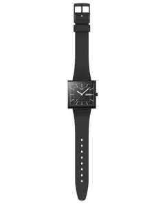 Reloj Swatch Bioceramic SO34B701 Essentials What If...Blackagain? para dama malla de silicona negro - tienda online