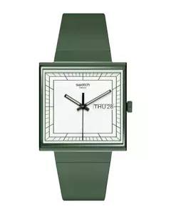 Reloj Swatch Bioceramic SO34G700 What If... Green? para dama malla de silicona verde - comprar online