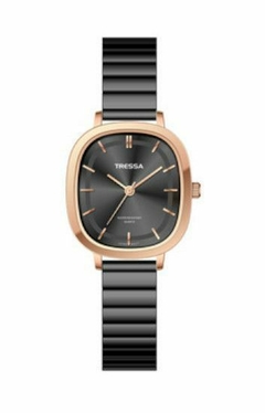 Reloj Tressa Cledy-G-02 malla de metal negro para dama - comprar online