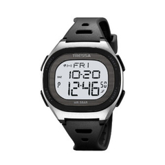Reloj Tressa FAUSTO-02 Digital malla de caucho negro para Caballero - comprar online