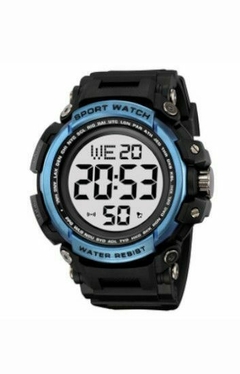 Reloj Tressa Merlin-02 Digital malla de silicona negro para caballero - comprar online