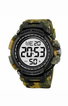 Reloj Tressa Merlin-03 Digital malla de silicona camuflado para caballero - comprar online