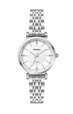 Reloj Tressa Minie-01 malla de metal Plateado para dama - comprar online
