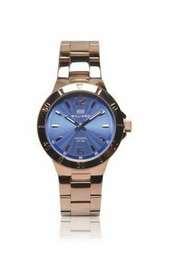 Reloj Williams WID0051-ANM-2C malla de acero rose para dama - comprar online