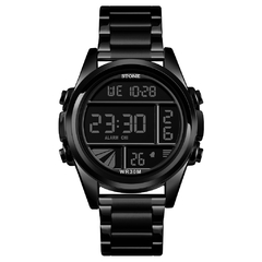 RELOJ STONE ST1158N digital malla de metal Negro para Caballero - comprar online