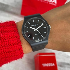 Reloj Tressa Fun-093 TR-001 Negro indicadores blanco (grande) - comprar online