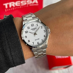 Reloj Tressa Sunday Para Dama Malla Y Caja De Acero Sumergible. - comprar online