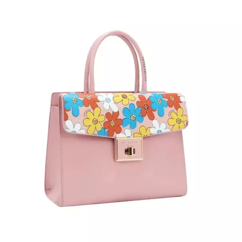 Cartera Floral Pop Pink Nicole Lee - comprar online