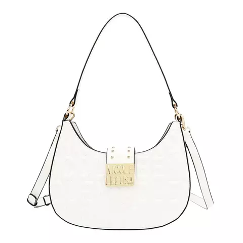 Cartera Embossed Elegance White Nicole Lee (191680171811) - comprar online