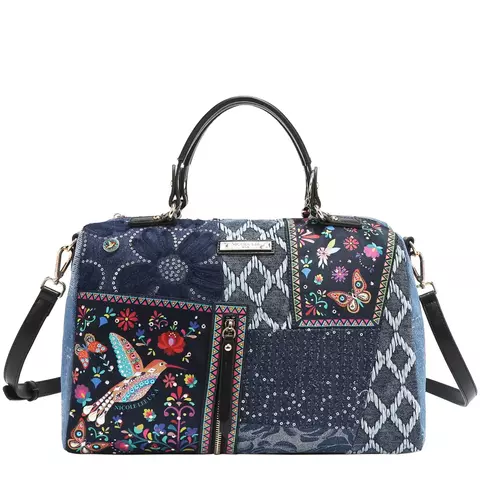 CARTERA DENIM BOSQUES DE AMOR NICOLE LEE - comprar online