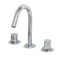 Grifería de Lavatorio Mesada Pico Alto Drop Aqualaf 11010CR Cromo