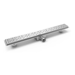 Rejilla Desagüe Lineal 70 cm Burbuja Acero Inoxidable 12025 Ideal
