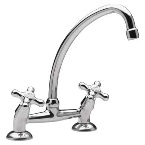 Grifería para Cocina Mesada Tradicional Malena FV 416/16 Cromo