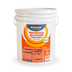 Membrana de curado base agua 20 Kg. Compuesto líquido base acuosa para hormigón Sinteplast