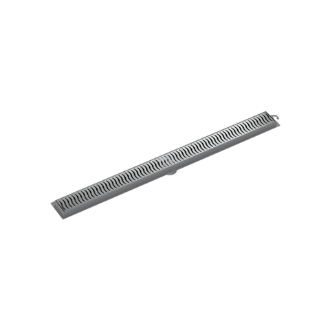 Rejilla Desagüe Lineal PVC Cromada 90 cm Tigre