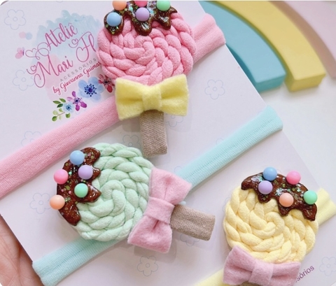 FAIXINHA PIRULITO COM CALDA