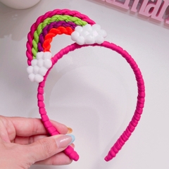 TIARA ARCO-ÍRIS VIBRANTE - comprar online