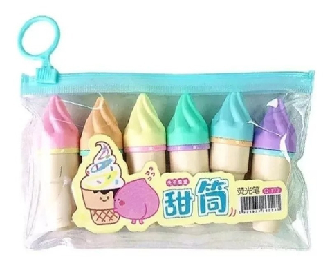 KIT MARCA TEXTO SORVETE