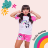 PIJAMA PANDA ARCO-ÍRIS