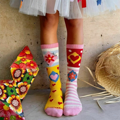 MEIA 3/4 BONECA DE PANO - comprar online