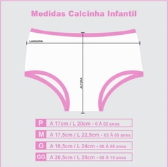 KIT C/5 CALCINHAS PRINCESAS 1 - comprar online