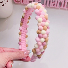 TIARA COLMÉIA POMPOM - comprar online