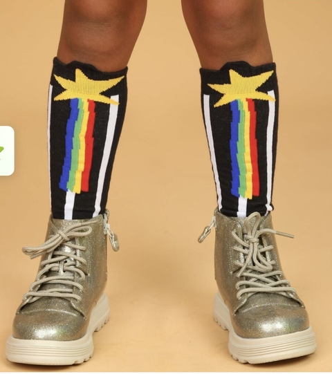 MEIA 3/4 WONDERLAND COLLAB COM MINI MELISSA - comprar online