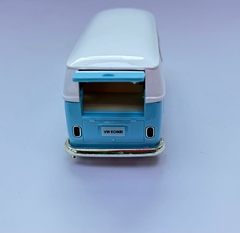 Imagem do Vw Kombi Nacional metal 1962 Rmz 1:32 Azul Claro