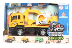 Imagem do Caminhão Truck Serviços Escavadeira 1:55 Polibrinq