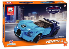 Carro Venon 3 Blocos para Montar 139 peças Polibrinq - comprar online