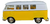 Vw Kombi Nacional metal 1962 Rmz 1:32 Amarelo - comprar online