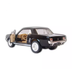 Ford Mustang 1964 Hardtop 1:36 Kinsmart Preto - Imports Bazar - 12 anos no Mercado!
