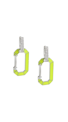 Brinco Era verde limão