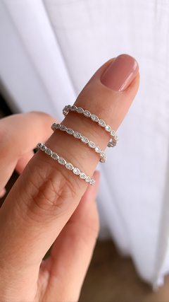 Aliança microzircônias Ródio