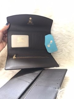 Carteira Burberry couro legítimo + porta cartão - Pigmeu Store