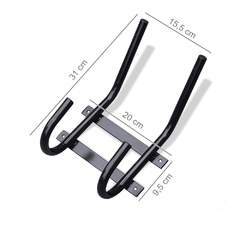 Perchero de pared dos ganchos - comprar online