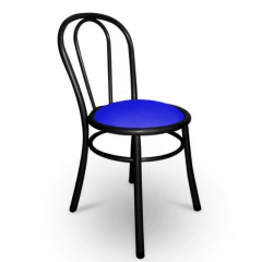 Silla Thonet Tapizado azul