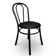 Silla Thonet negra