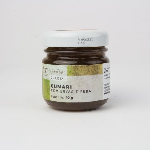 Geleia de Pimenta Cumari com Pera e Ervas Deli Chat (40 gramas)