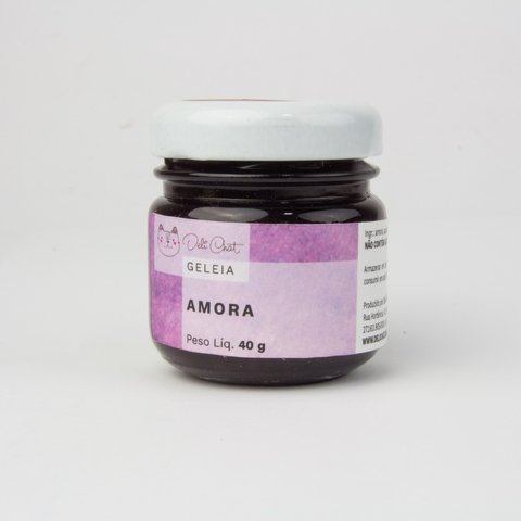 Geleia de Amora Deli Chat (40 gramas)