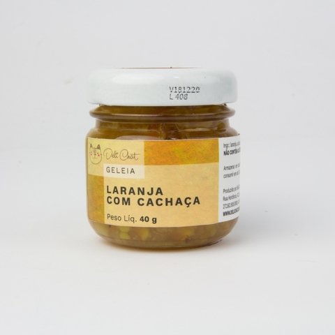 Geleia de Laranja com Cachaça Deli Chat (40 gramas)