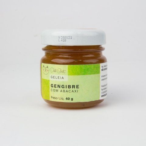 Geleia de Gengibre com Abacaxi Deli Chat (40 gramas)